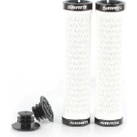 Photo Sram paire de grips lock on blanc