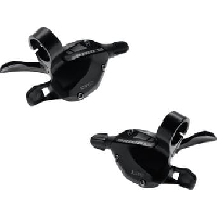 Photo Sram paire de manettes trigger x5 2x10 vitesses noir