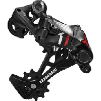 Photo Sram x01 derailleur arriere 1x11v noir rouge