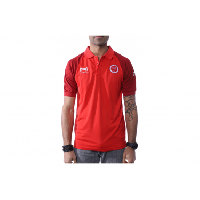Photo Stade de reims polo rouge homme hungaria