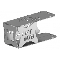 Photo Support de batterie en aluminum pour batterie carree pour kit de conversion electrique lift mtb