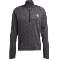 Photo Sweatshirt 1 2 zip chaud a 3 barres adidas run icons