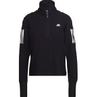 Photo Sweatshirt de course 1 2 zip femme adidas own the run