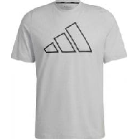 Photo T shirt a 3 bandes adidas train icons