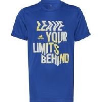 Photo T shirt a slogan enfant adidas aeroready hiit