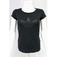 Photo T shirt adidas bo logo f79315 femme t shirt noir