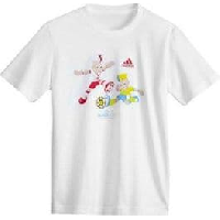 Photo T shirt adidas euro mascot y