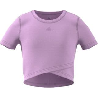 Photo T shirt court fille adidas aeroready yoga