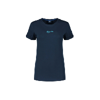 Photo T shirt de sport manches courtes rogelli logo t shirt femme marine