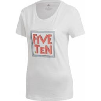 Photo T shirt femme adidas five ten gfx tee blanc