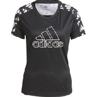 Photo T shirt femme adidas own the run celebration