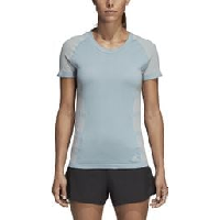 Photo T shirt femme adidas primeknit cru bicolore