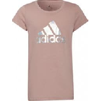 Photo T shirt fille adidas dance metallic print