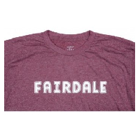 Photo T shirt manches courtes fairdale outline heather bordeaux