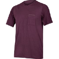 Photo T shirt technique endura gv500 foyle aubergine violet