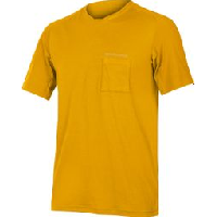 Photo T shirt technique endura gv500 foyle moutarde jaune