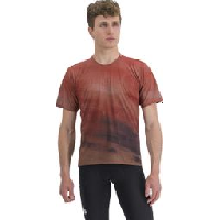 Photo T shirt technique sportful flow giara rouge