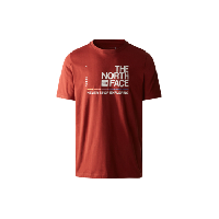Photo T shirt the north face foundation graphic marron