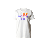 Photo T shirt the north face foundation grp femme blanc