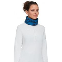 Photo Tour de cou mammut thermo neck gaiter bleu unisexe