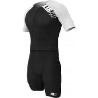 Photo Trifonction z3rod ttsuit elite triathlon noir blanc