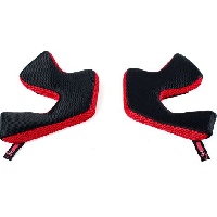 Photo Troy lee designs mousse de casque d3 rouge