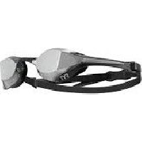Photo Tyr tracer x elite mirror silver black lunettes natation