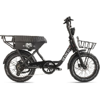 Photo Velo de ville electrique compact 20 x1 noir diablo bikes