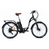 Photo Velo de ville electrique momabikes e bike 28 2 shimano 7v freins a disque hydraulique batterie 36v 16ah