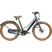 Photo Velo de ville electrique reine bike cadre bas connecte enviolo city ct 504wh 26 bleu 2022