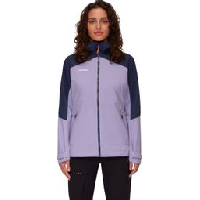 Photo Veste a capuche femme mammut convey 3 in 1 violet