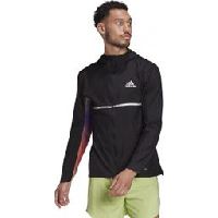 Photo Veste coupe vent adidas own the run noir