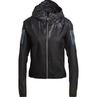 Photo Veste coupe vent adidas running adizero noir femme