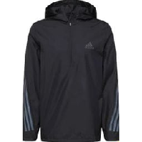 Photo Veste coupe vent adidas running run icons noir