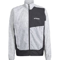 Photo Veste coupe vent adidas terrex trail blanc