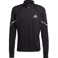 Photo Veste de survetement en tricot a fermeture eclair adidas everydayrun