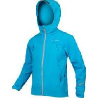 Photo Veste endura impermeable mt500 ii bleu electrique