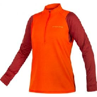 Photo Veste endura polaire singletrack femme paprika