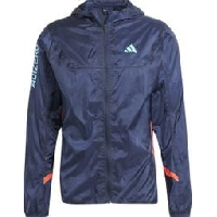 Photo Veste impermeable adidas performance adizero bleu