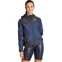 Photo Veste impermeable femme adidas performance adizero noir bleu