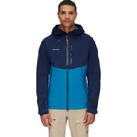 Photo Veste impermeable mammut alto guide hs bleu