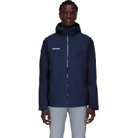 Photo Veste impermeable mammut convey tour bleu fonce