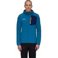 Photo Veste impermeable mammut madris light ml hooded bleu