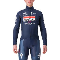 Photo Veste manches longues castelli perfetto ros 2 soudal quick step 2024 bleu