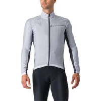 Photo Veste manches longues castelli squadra stretch gris noir