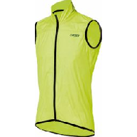 Photo Veste sans manche bbb rain jacket jaune