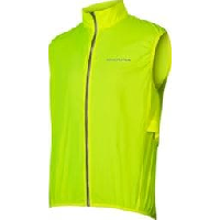 Photo Veste sans manches endura pakagilet jaune neon