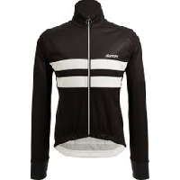 Photo Veste santini colore halo noir blanc