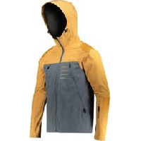 Photo Veste vtt leatt all mountain 4 0 gris jaune