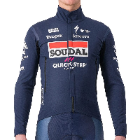 Photo Veste vélo Castelli Perfetto RoS 2 Jacket Soudal - Quick Step 2023 M bleu foncé